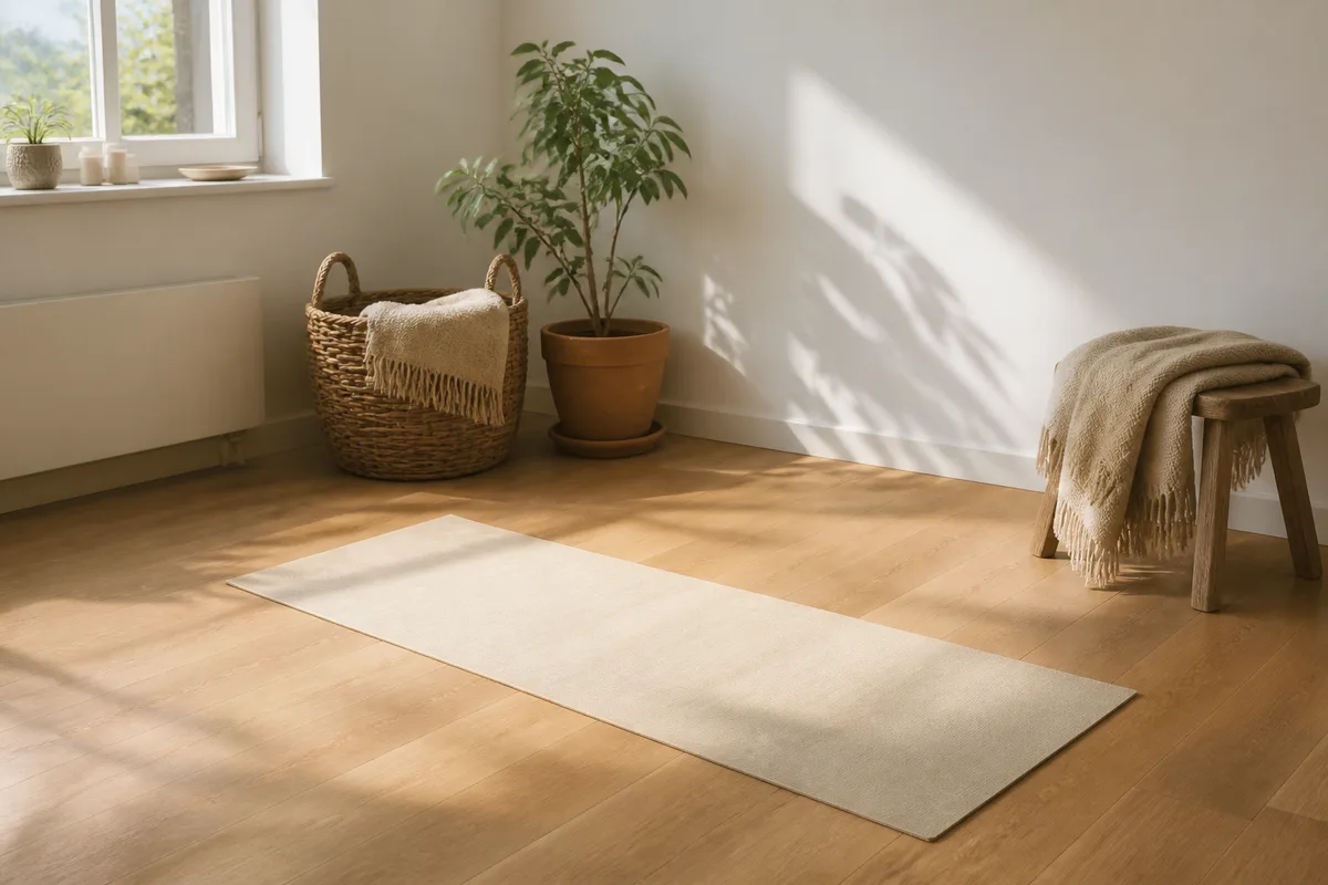 Aménager un coin yoga chez soi : espace et matériel